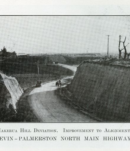 Makerua Hill Deviation. Improvement to Alignment. Levin - Palmerston North Main Highway