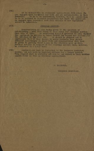 Women's War Service Auxiliary Memorandum No. 39 Page 3