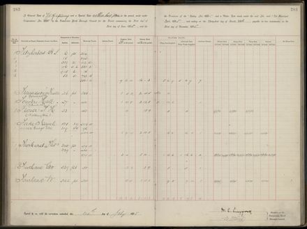 Palmerston North Rate Book, 1893 - 1896, 288