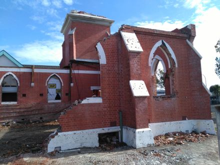 Demolition of Wesley Broadway Church - 8