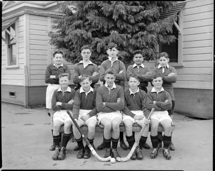 Hockey Team, Palmerston North Technical High School