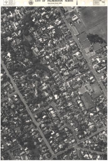 Aerial Map, 1986 - 7-13