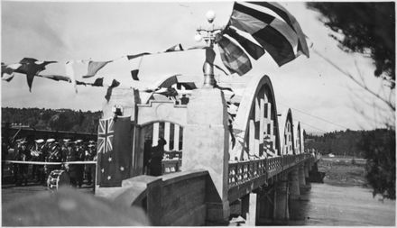 Official Opening of the Second Fitzherbert Bridge