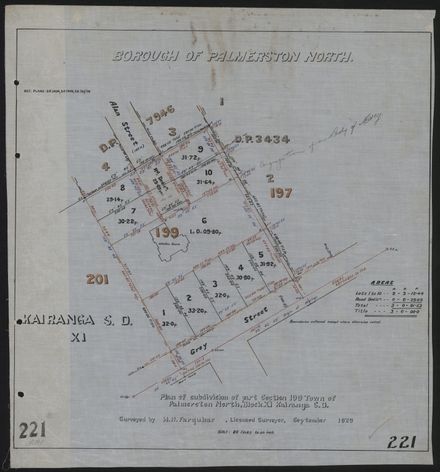Survey Plans (subdivisions) 1902 - 1939