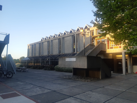 Student centre and cafe at Massey University's teaching college - Resource cover image