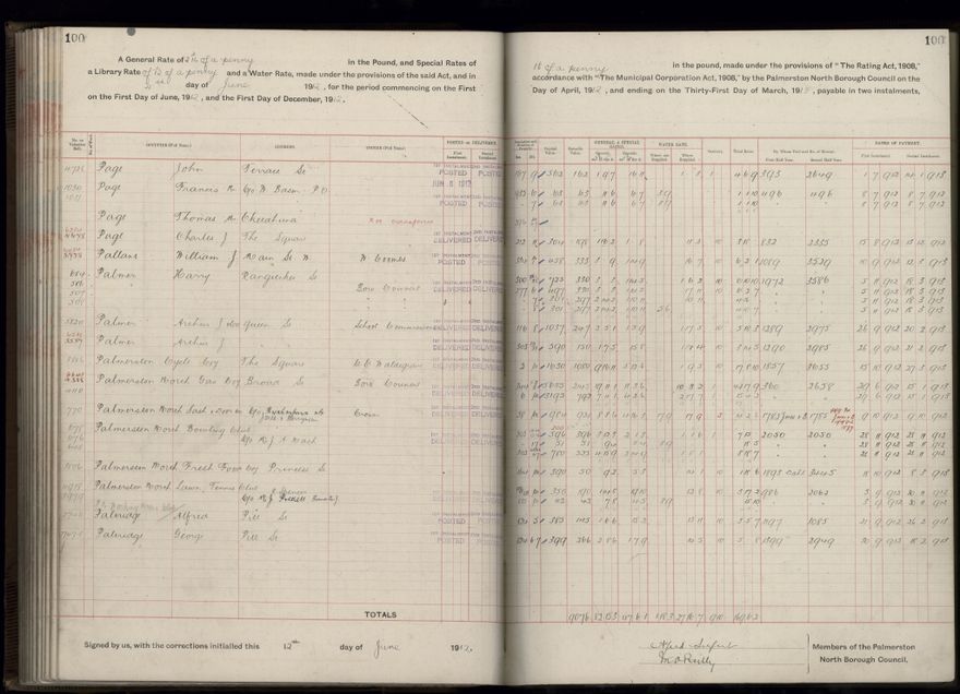 Rate book, 1912-1913 - 2021Pa_PNC2-23-2-V20_034001-0103