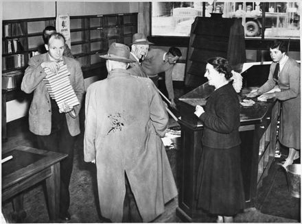 Flood in Palmerston North Public Library