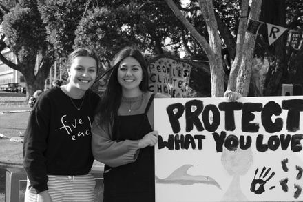 Climate crisis protest on The Square
