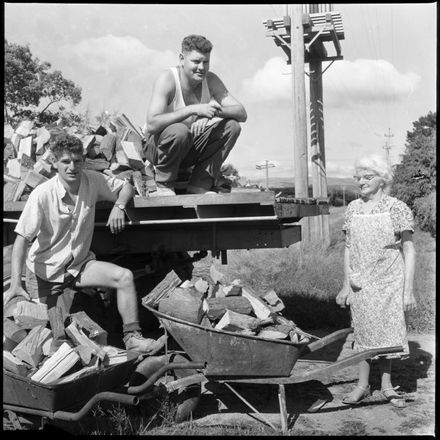 "Firewood For A Grateful Pensioner"
