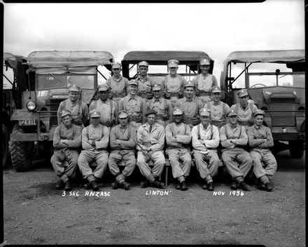 3rd Section, Royal New Zealand Army Service Corp, 14th Intake, Central District Training Depot, Linton