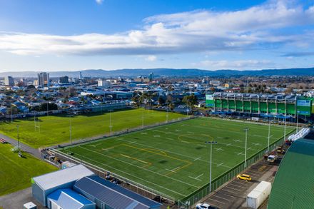 Aerial View of Central Energy Trust Arena