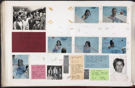 PN Amateur Swimming Club archive book