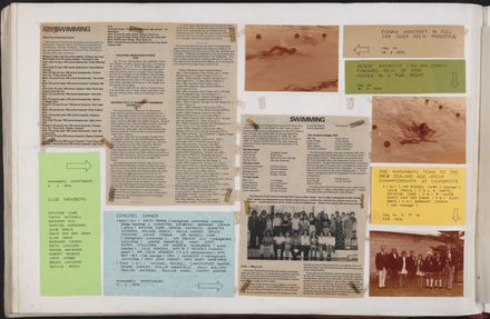 PN Amateur Swimming Club archive book