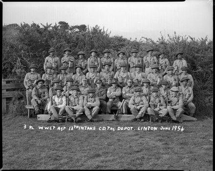 3rd Platoon, WWCT Regiment, 13th Intake, Central District Training Depot, Linton