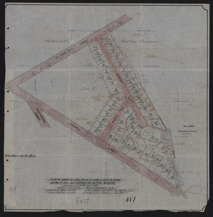 Survey Plans (subdivisions) 1938 - 1951