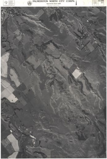 Aerial Map, 1986 - T24-3-4