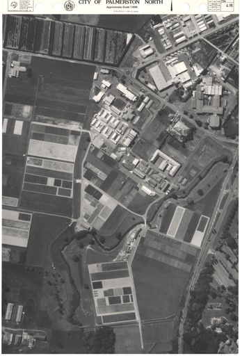 Aerial Map, 1986 - 4-16