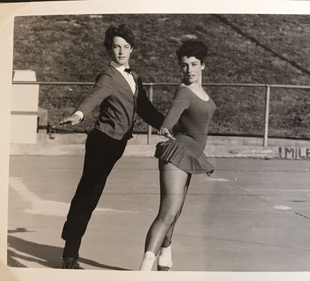 Roller skating at Memorial (Fitzroy) Park