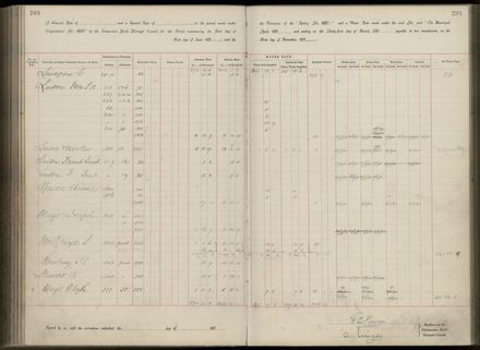 Palmerston North Rate Book, 1893 - 1896, 209
