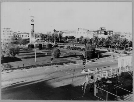 The Square during Construction of the Civic Centre