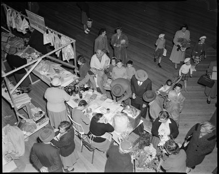 "Stalls Kept Busy" Labour Party Bazaar