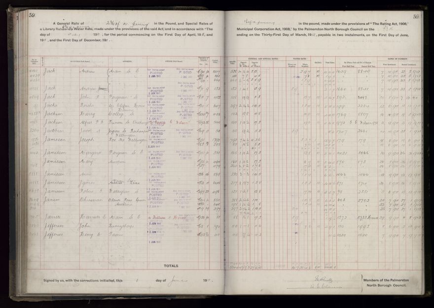 Rate book, 1911-1912 - 2021Pa_PNCC2-23-2-V19_034000-0062