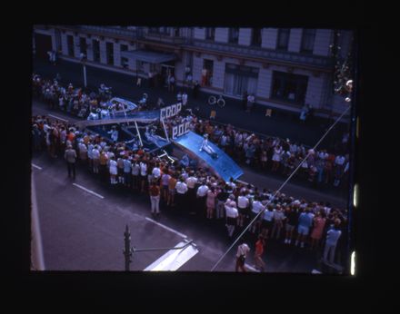 Centennial Parade from the Municipal Chambers building