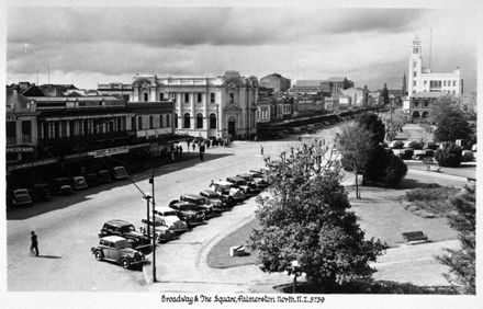 A View of Broadway Avenue and The Square.