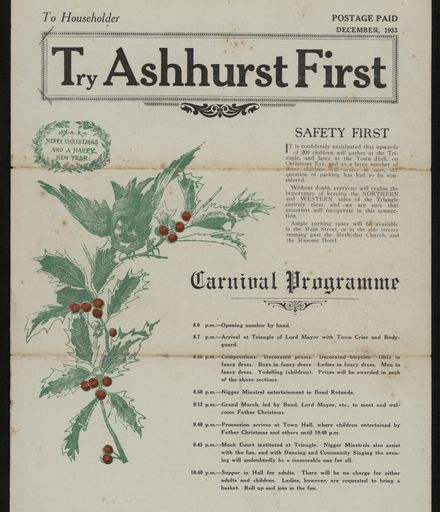'Try Ashhurst First' newspaper 1