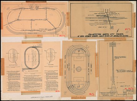 Memorial Park plans - Sewer, floodlights and cycle track