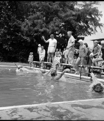 "Competitive Swimming At Hokowhitu"