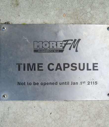 Time capsule site in The Square
