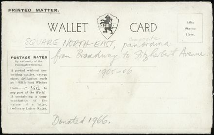 Postcard Wallet - Palmerston North Views 1