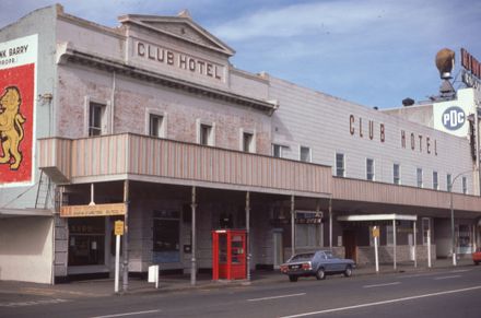 The Club Hotel in Church Street, Palmerston North