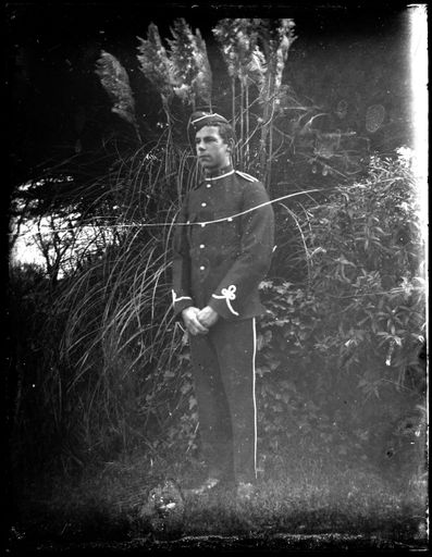 Unidentified Young Man in Soldier's Uniform