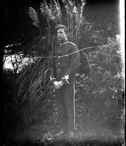 Unidentified Young Man in Soldier's Uniform