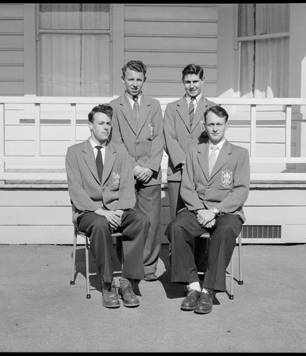 Four Male Students, Palmerston North Teachers' College