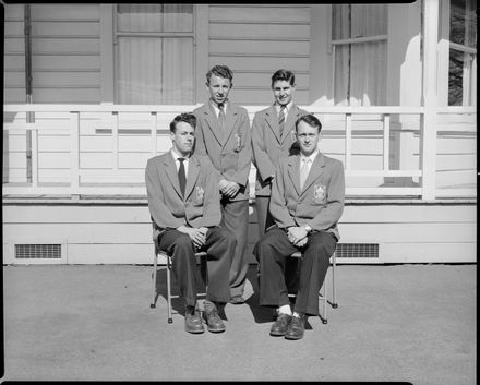 Four Male Students, Palmerston North Teachers' College