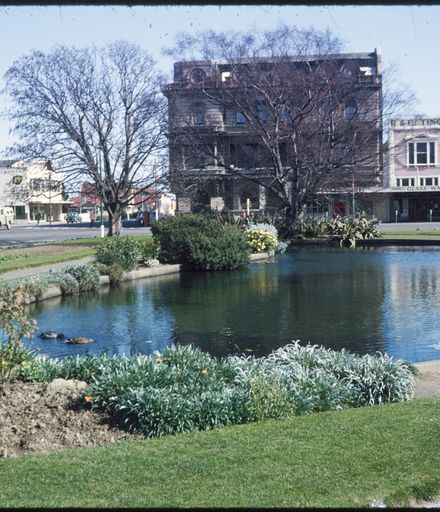 Pond and Grand Hotel