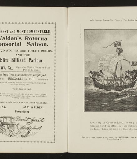 Souvenir of Visit of HRH The Prince of Wales to NZ, April 1920  8