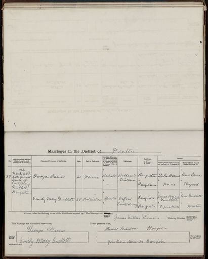 Marriage register 1909- 1927