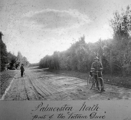 Soldier with Bicycle, Victoria Drive