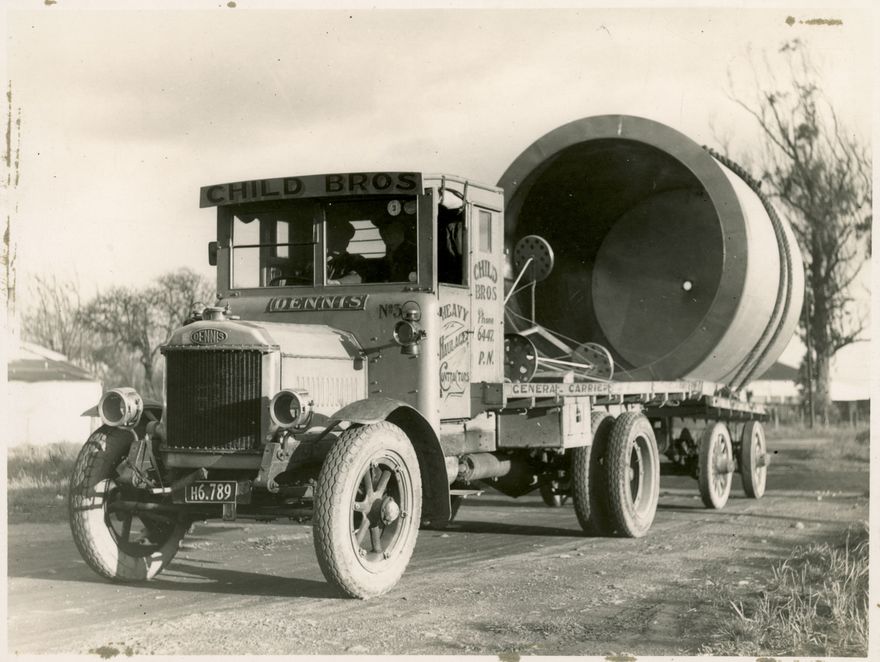 Child Bros. Haulage Truck with Berry Engineering tank