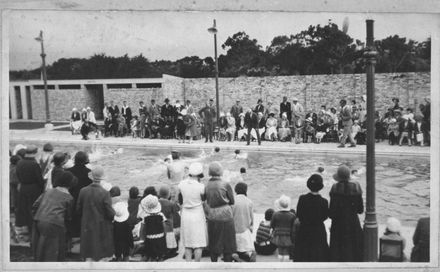 Official Opening of Hokowhitu School Swimming Baths