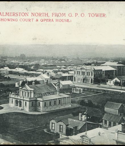 Palmerston North from G.P.O. Tower 1