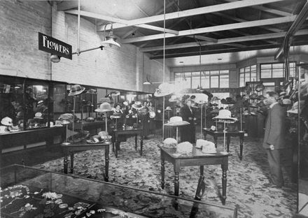 Hat department of C M Ross co. Ltd