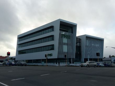 FMG House, corner of Church Street and Pitt Street, Palmerston North