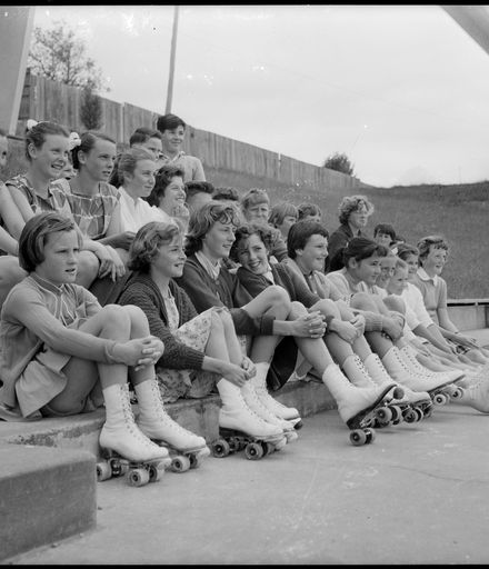 "Skaters Wait Their Turn" Championship Competition