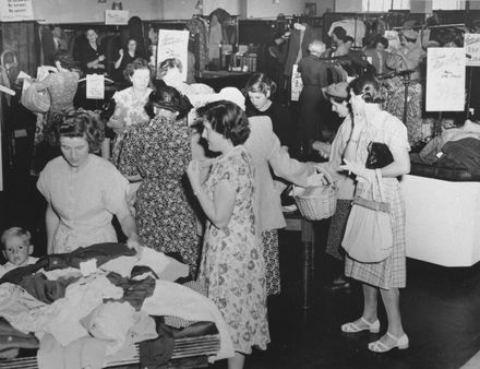 Shoppers at C M Ross Co Ltd.