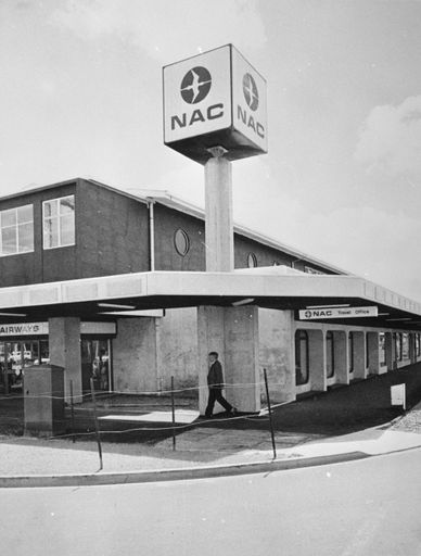 National Airways Corporation, corner of Princess and Main Streets